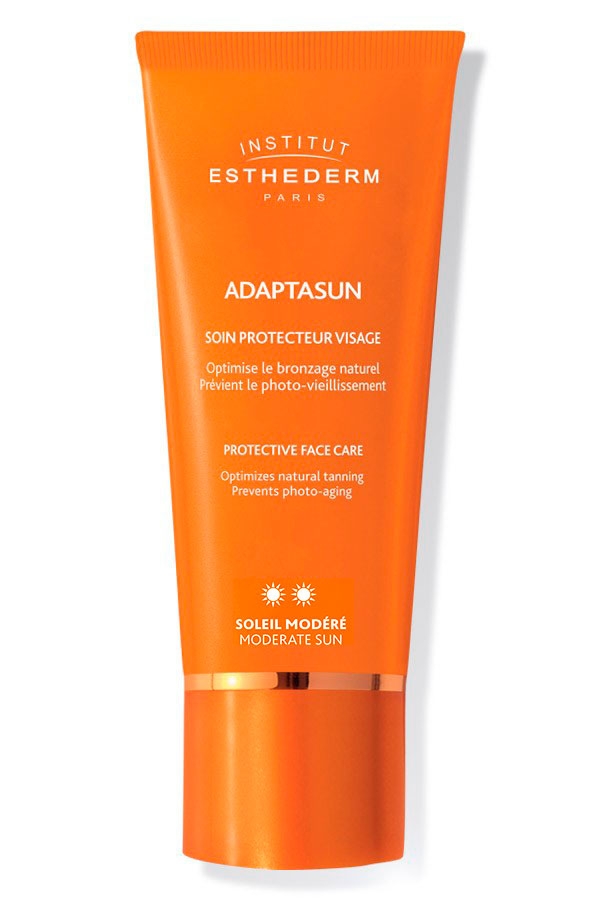 Institut Esthederm Крем Adaptasun для Лица при Умеренном Солнце Адаптасан, 50 мл institut esthederm молочко для загара нормальная и сильная инсоляция адаптасан 250 мл