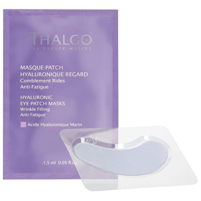 Thalgo Гиалуроновые маски-патч для кожи вокруг глаз Hyaluronic Eye Patch Masks, 8*2 патчи